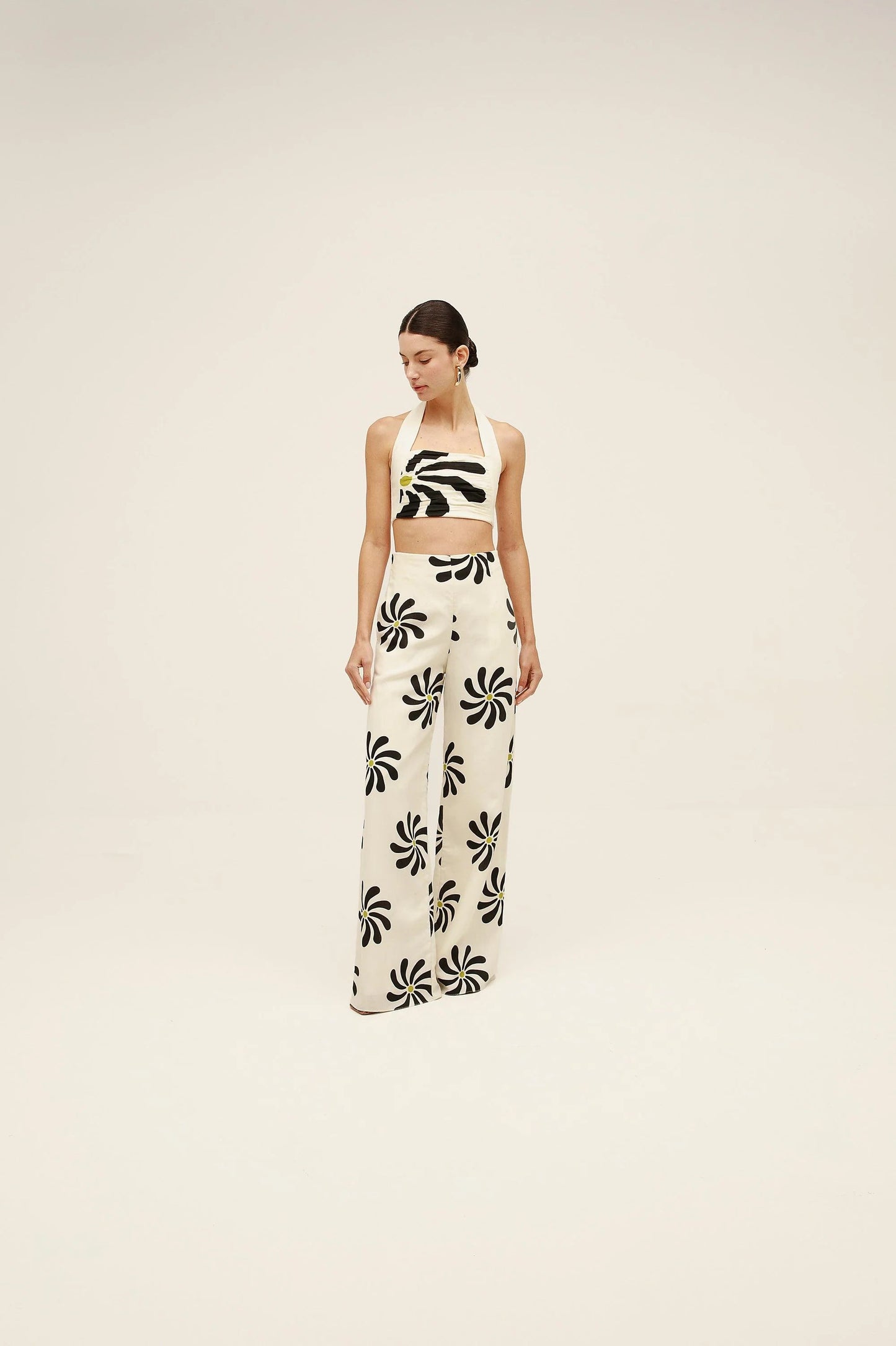 NOIR BLOOM PANT TOP SET CO-ORD