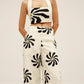 NOIR BLOOM PANT TOP SET CO-ORD
