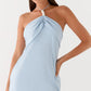 BABY BLUE PEARL DRESS