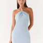 BABY BLUE PEARL DRESS