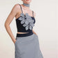 STRIPED CAMPA FLORAL SET