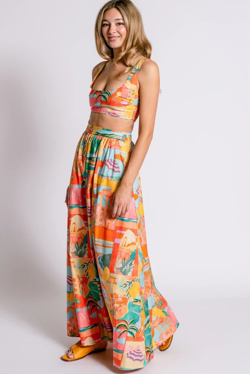 MULTICOLOR BUBBLE GUM CO-ORD
