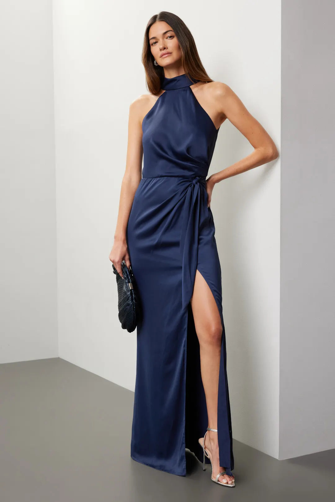 NAVY BLUE ELLE GOWN