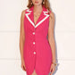 PINK BARBIE BLAZER DRESS