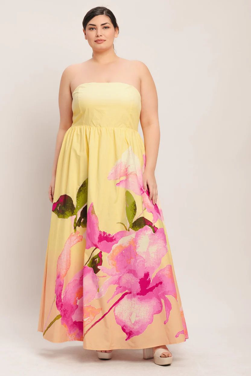 ELARA BLOOM MAXI DRESS
