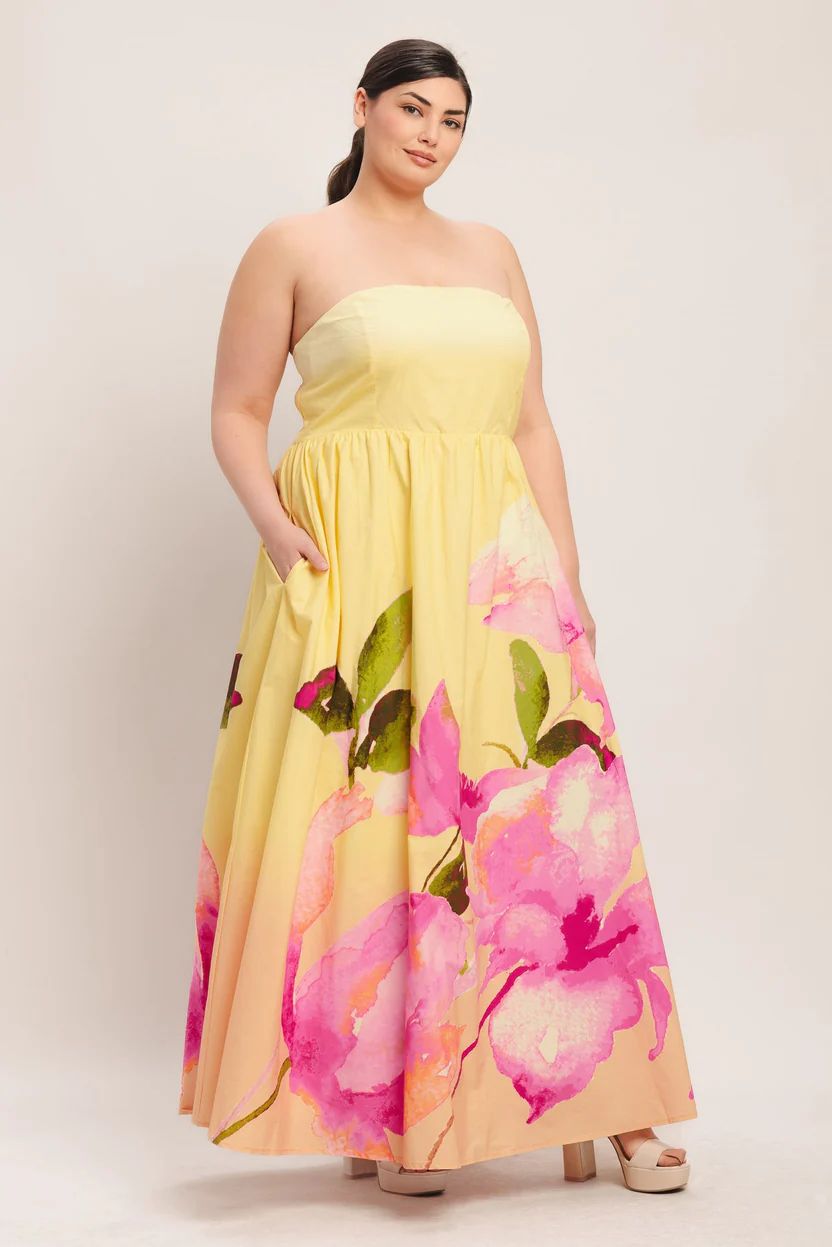 ELARA BLOOM MAXI DRESS
