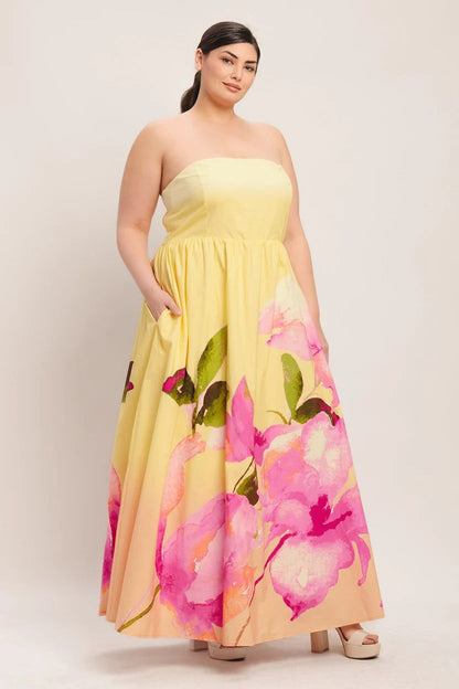 ELARA BLOOM MAXI DRESS