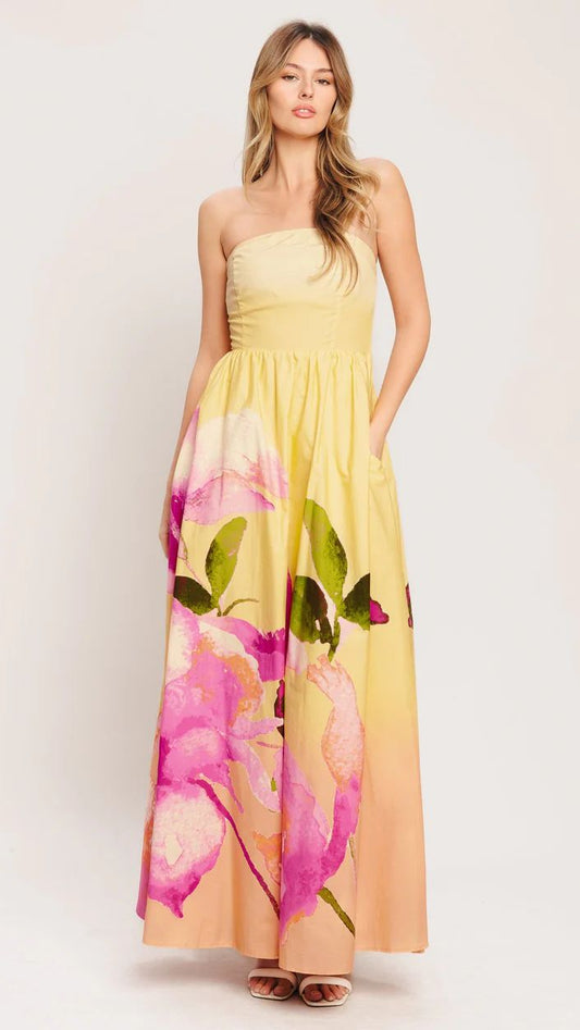 ELARA BLOOM MAXI DRESS