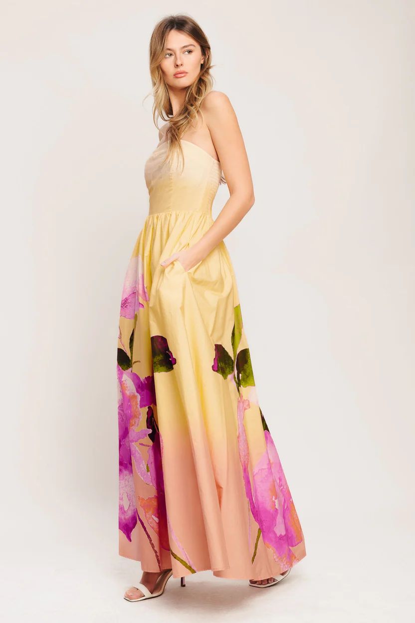 ELARA BLOOM MAXI DRESS