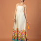 WHITE CITY PRINT MAXI DRESS