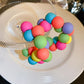 BUBBLE SOFT MULTICOLOR EARRINGS
