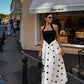 ÉLEGANCE DOTS MAXI DRESS