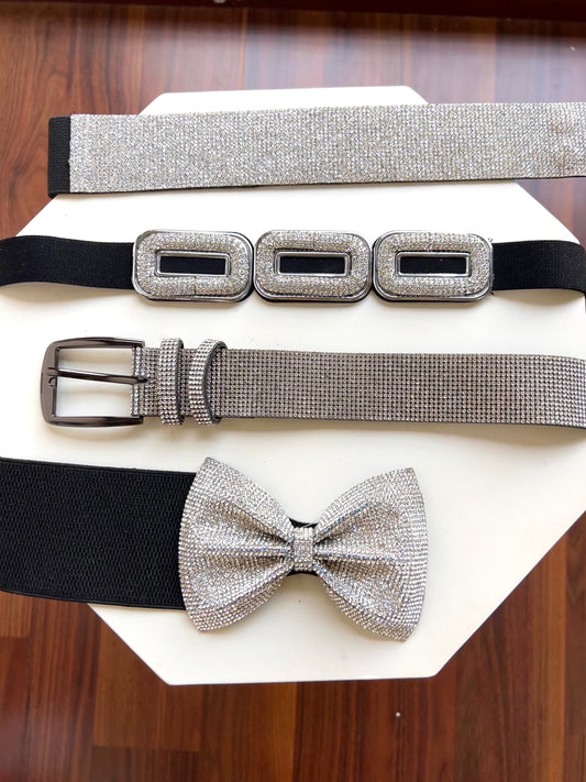 RHINESTONE DECOR BELTS