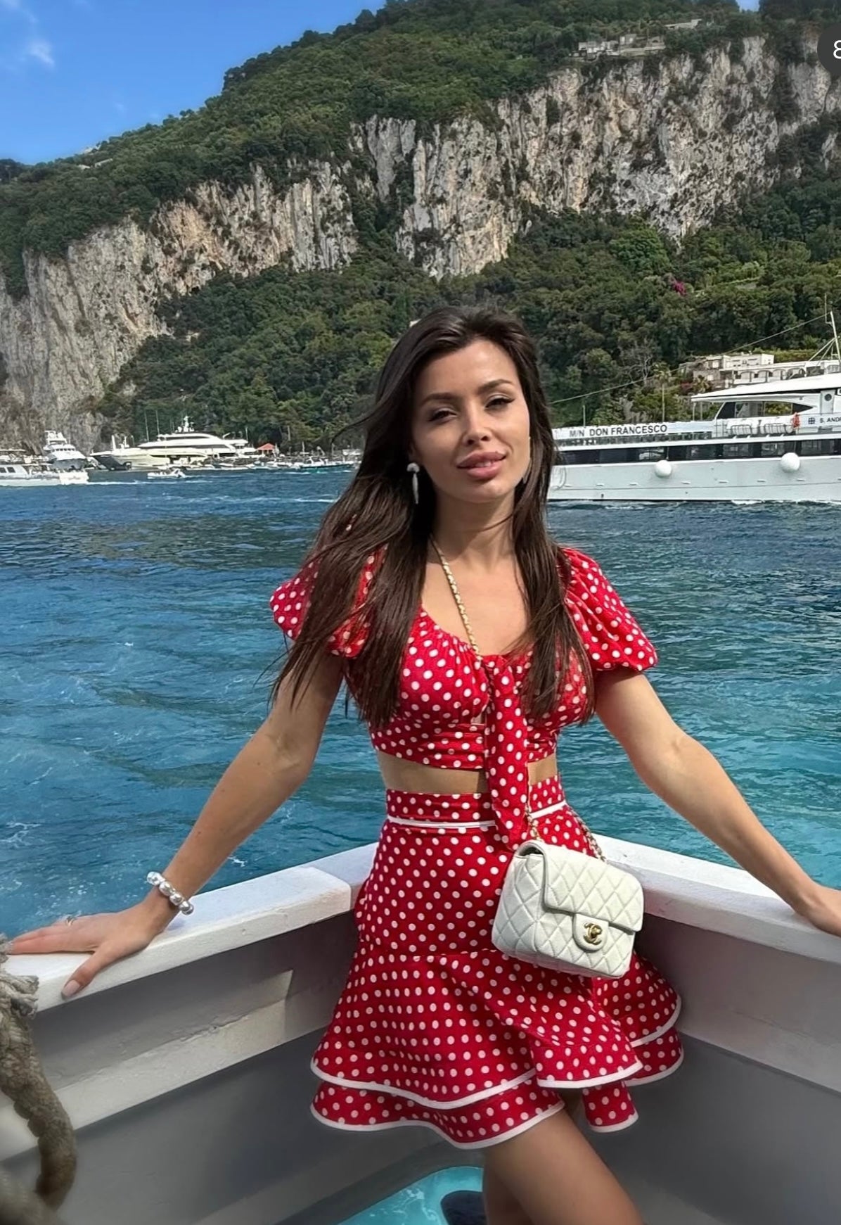 POLKA DOT RUFFLED CO-ORD
