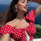 POLKA DOT RUFFLED CO-ORD