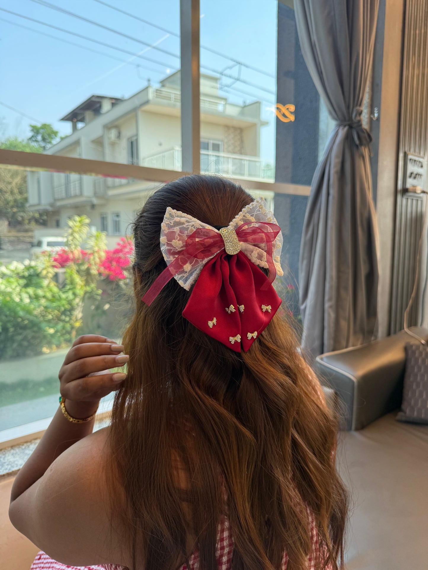 LUXE SATIN BOW TRIO