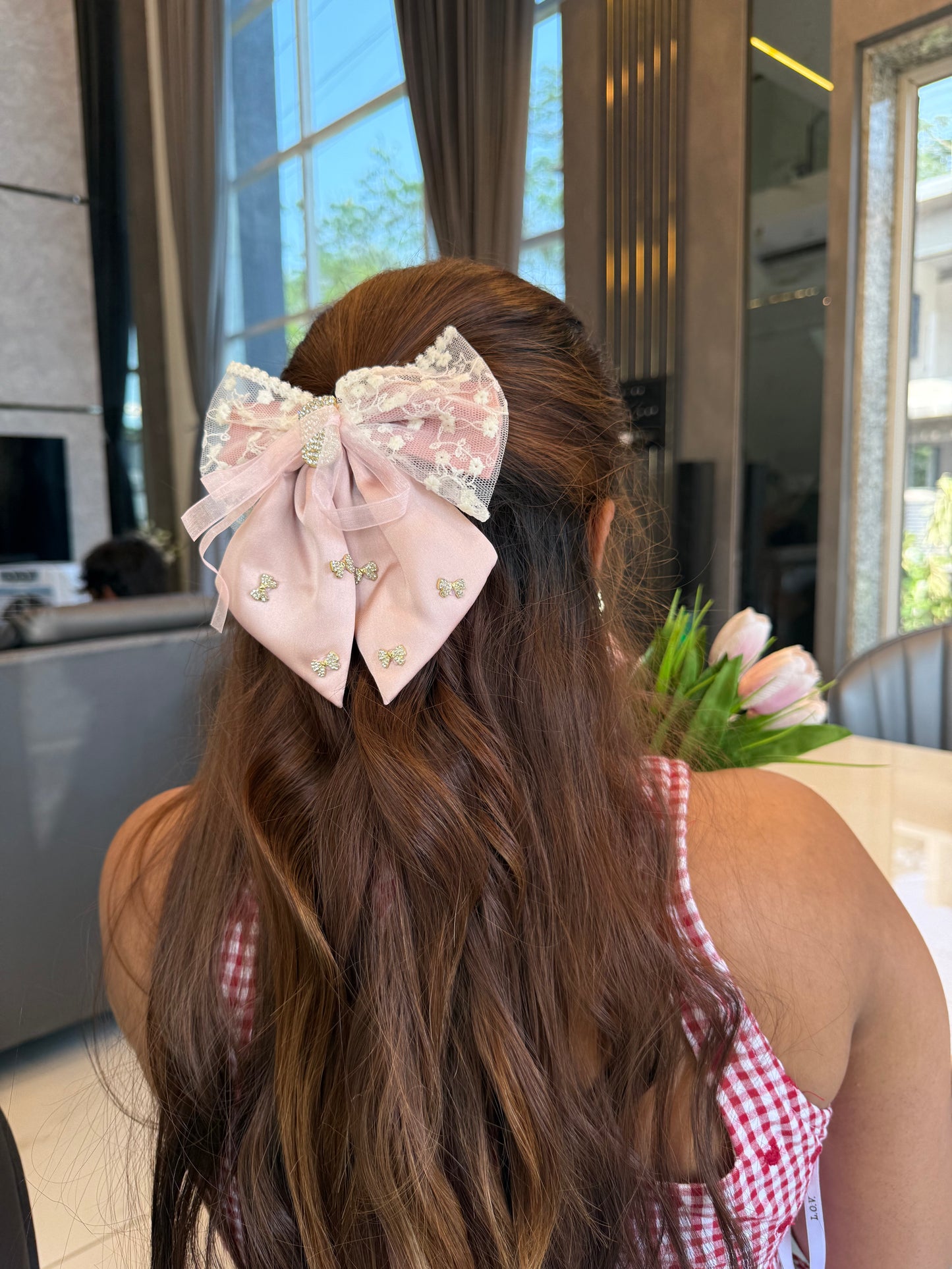 LUXE SATIN BOW TRIO