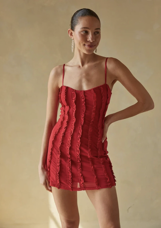 VENETIA SLIP MINI DRESS