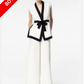 CONTRAST B&W TIE KNOT CO-ORD