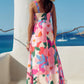 IRIS PINK FLORAL SUMMER DRESS