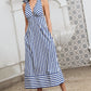 BREEZY STRIP LONG DRESS