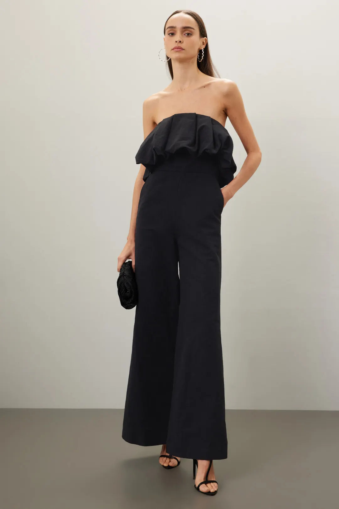 PUFF DETAIL JUMPSUIT