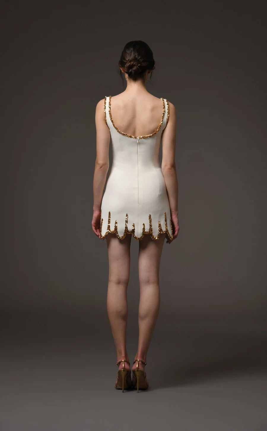 KEA EMBROIDED MINI DRESS