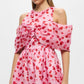PINK SILK BRUNCH DRESS