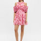 PINK SILK BRUNCH DRESS