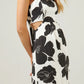 SIESTA CUT OUT MAXI DRESS