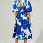 YAMI FLORAL PRINT COTTON DRESS