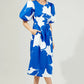YAMI FLORAL PRINT COTTON DRESS