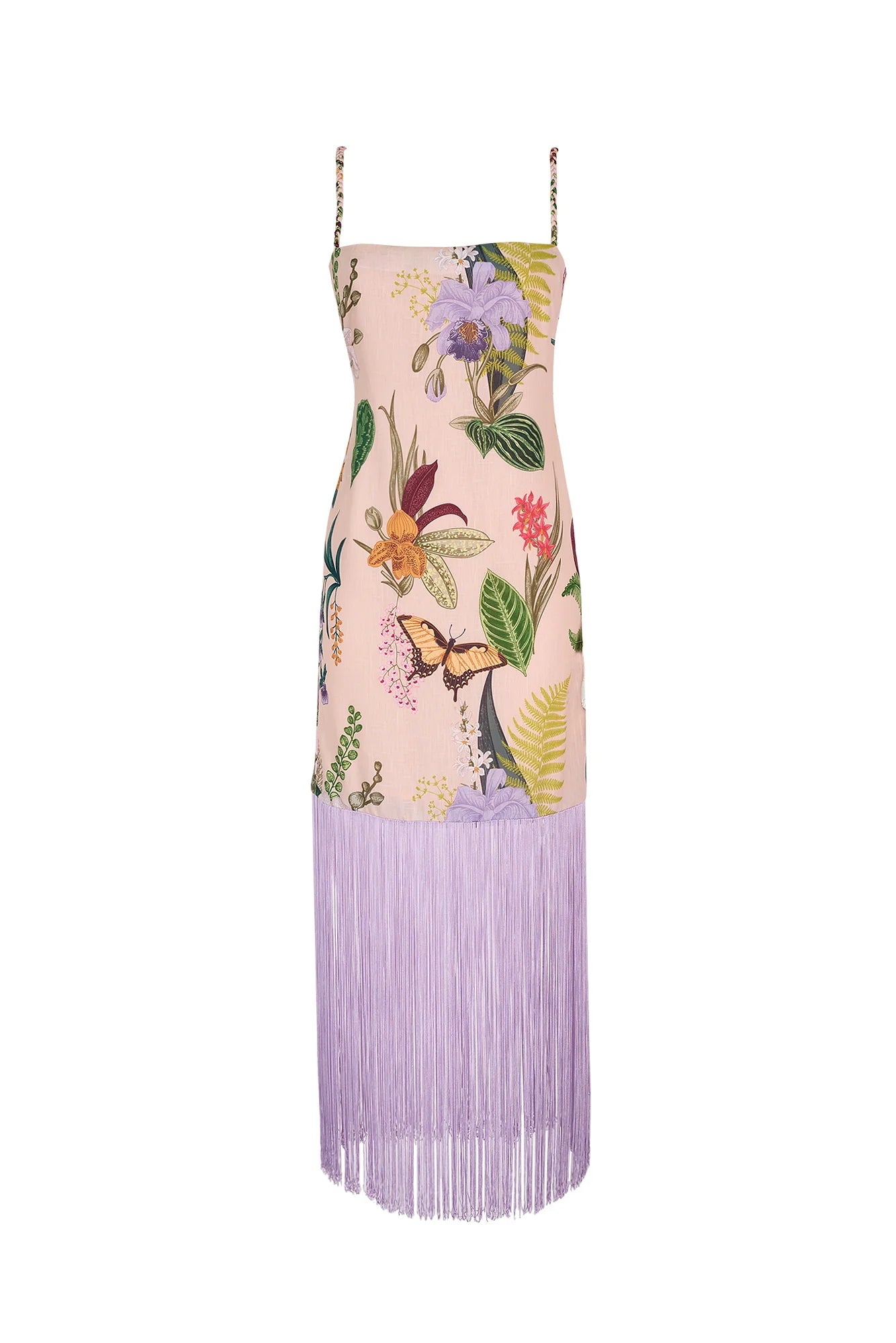 LA PALMA FRINGE DRESS