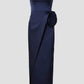 NAVY BLUE ROSETTE DRESS