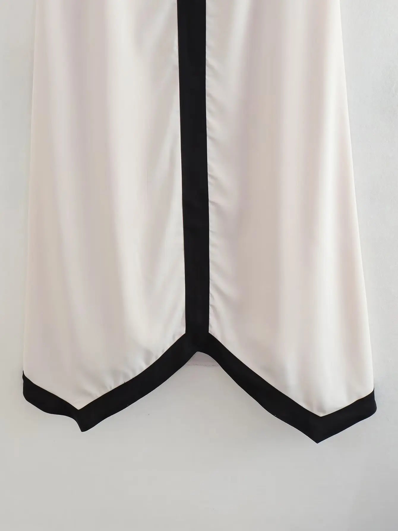 B&W HALTER NECK DRESS