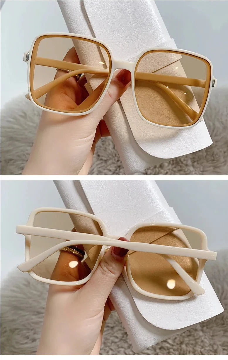 BEIGE LUXURY GLASSES