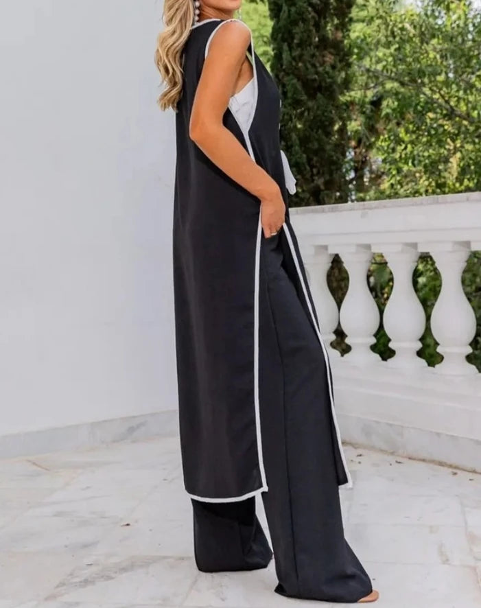 B&W CONTRASTING CO-ORD