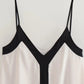 B&W HALTER NECK DRESS