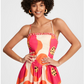 BUBBLE GUM PRINTED DRESS