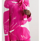 FUCHSIA PINK ABSTRACT PRINT CO-ORD