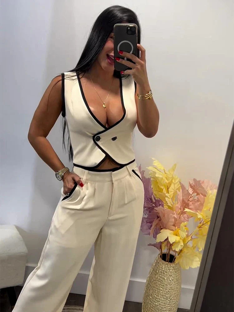 CREAMY CO-ORD SET