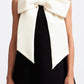 ROUND NECK CUTE BOW DRESS