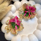 TE AMO ROSE STUDS