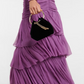 LILAC RUCHED COCKTAIL DRESS