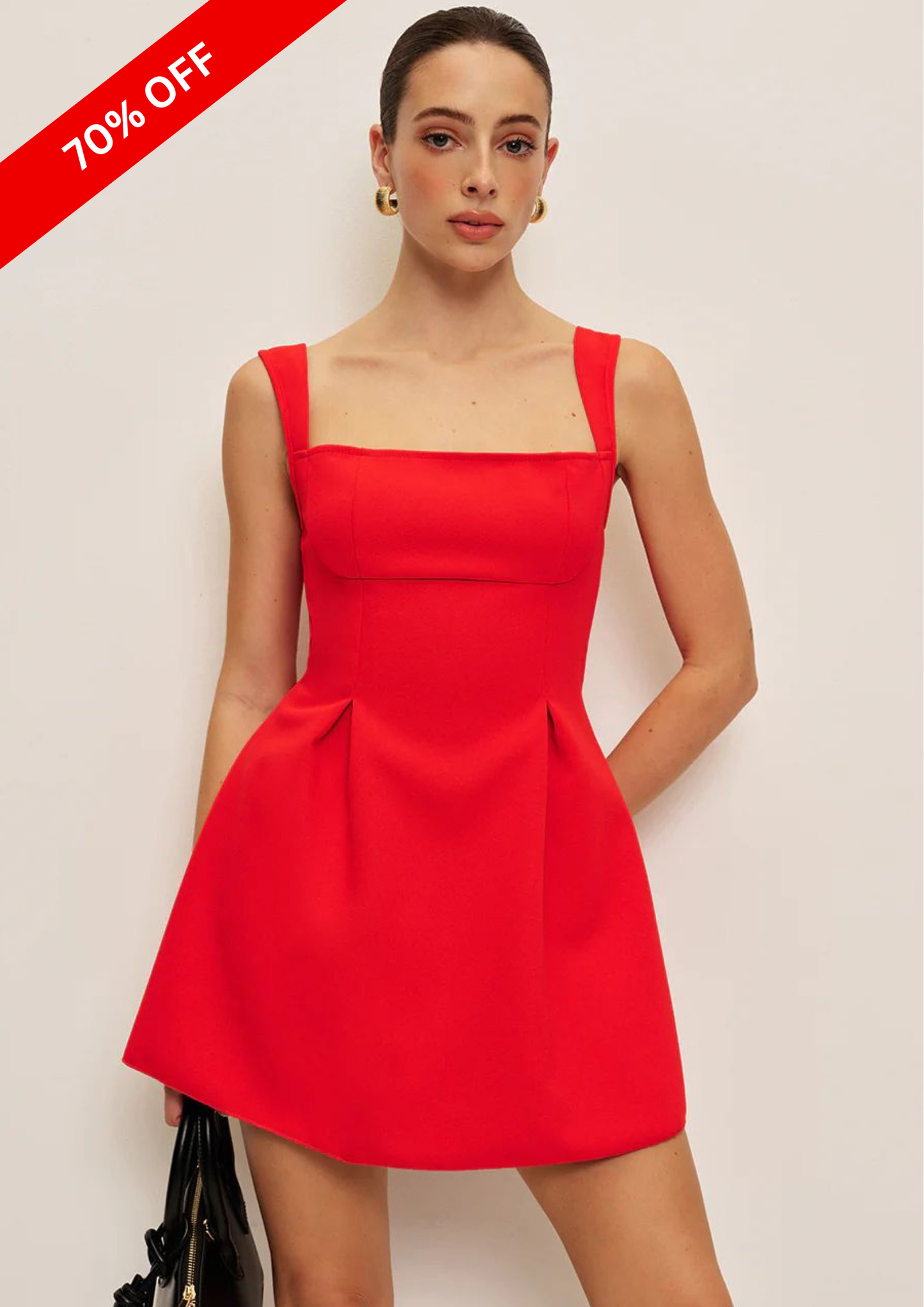 RED CHARLIE CHRISTMAS DRESS