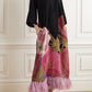 FLORAL PRINT FRINGE DETAILS DRESS