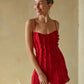 VENITIA RUFFLE MINI DRESS