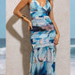 OCEAN BREEZE SPAGHETTI DRESS