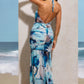 OCEAN BREEZE SPAGHETTI DRESS