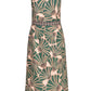 FEATHER FRINGE STATEMENT DRESS